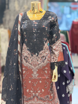 Shagun Exclusive Maria b Inspired Lawn Eid Collection 2025 MS-001