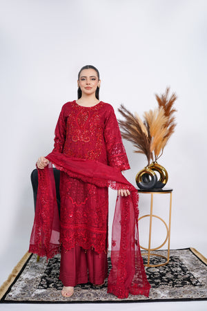 Dastaan Exclusive Branded Organza Collection KLR-01