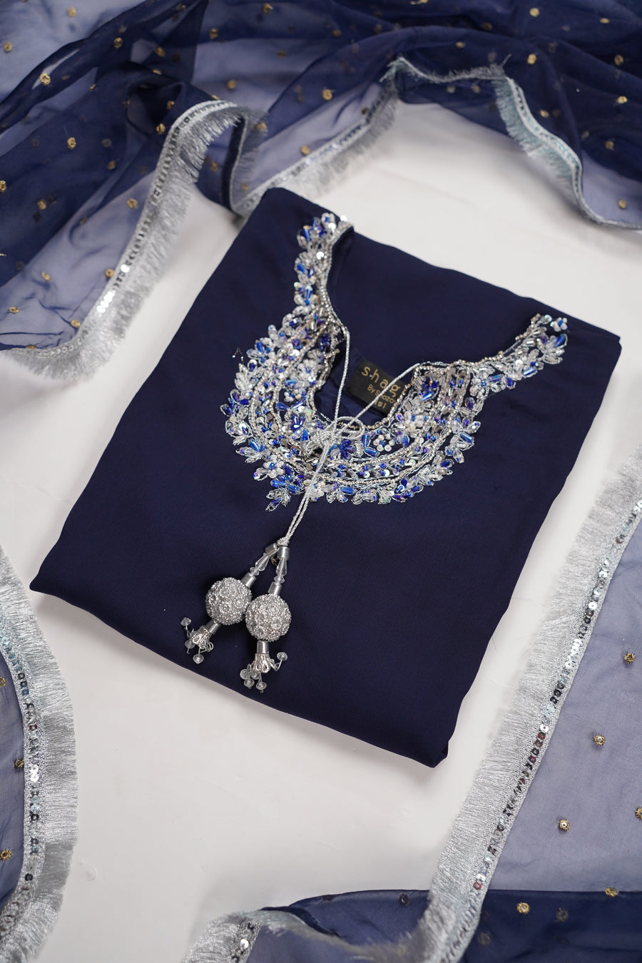 Rang-e-Noor Farshi Vol 3 Chiffon Eid Collection 2025 SR-12