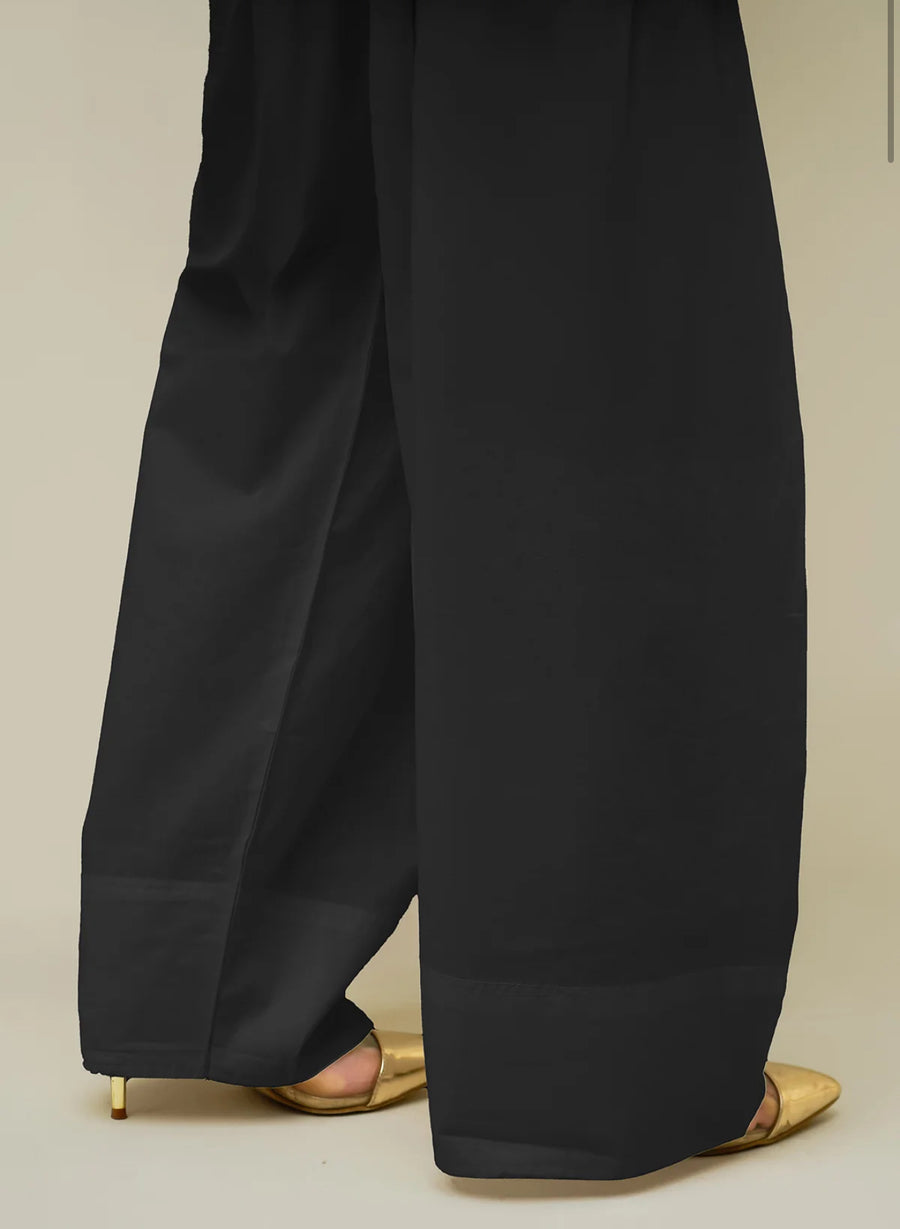 Farshi shalwar - Black