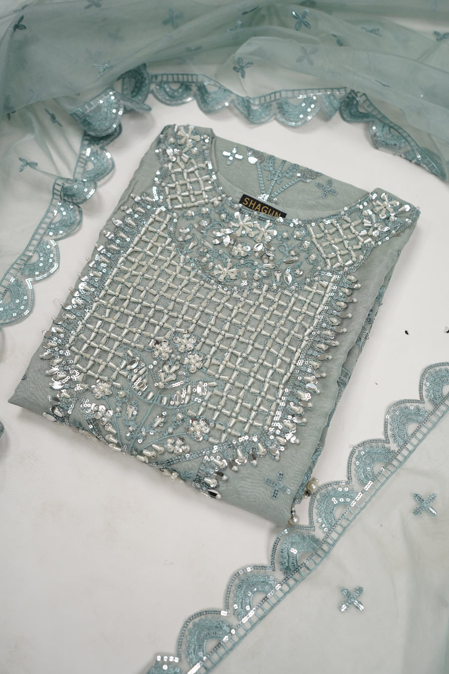 Rang-e-jahaan Luxury Organza Eid Collection SR-003