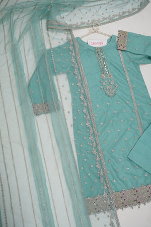 Rang-e-Bahar Luxury Organza Eid Collection 2024 SS-008