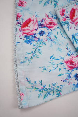Khaddar Floral Printed 2pcs A-Line Maxi Collection KFP--12