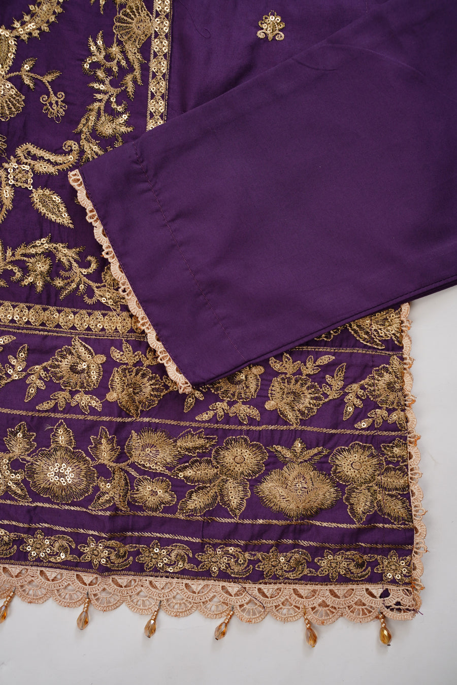 Original Asim Jofa Exclusive Viscose Collection With Viscose Shawl 3pcs 2024- (AJ-09)