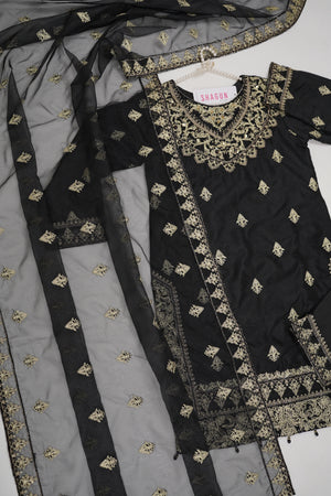 Rang-e-Bahar Luxury Organza Eid Collection 2024 SS-003