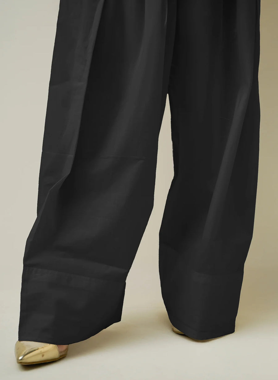 Farshi shalwar - Black