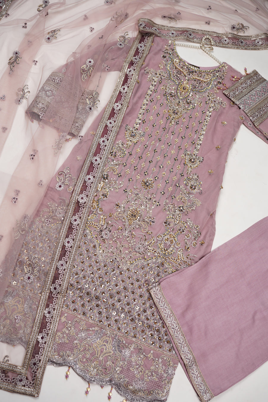 Be-Misaal Luxury 3 PCS Eid Collection 2025 FE-0010