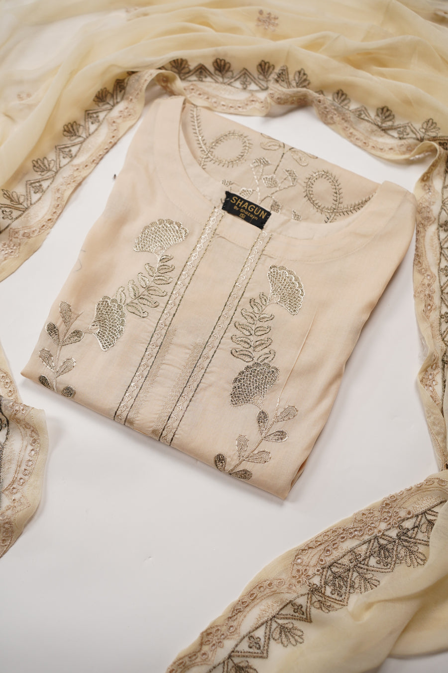 Shagun Exclusive Lawn Eid Collection 2025 OP-004