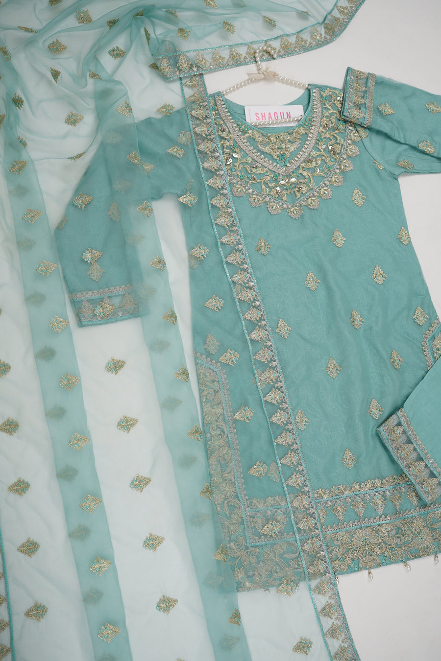 Rang-e-Bahar Luxury Organza Eid Collection 2024 SS-004