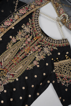 Rang-e-Noor Eid Collection SR-01 Black