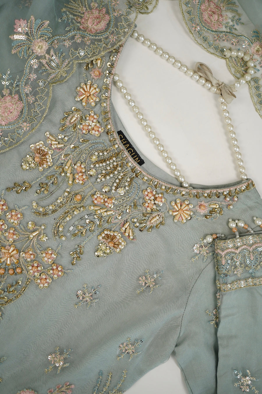 Rang-e-jahaan Luxury Organza Eid Collection SR-001