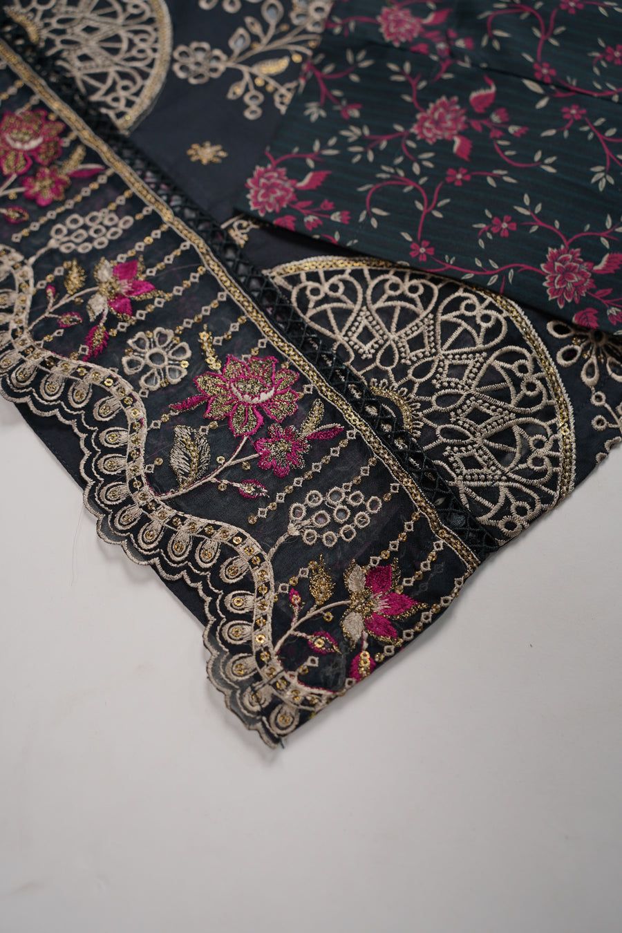 ORIGINAL BIN SAEED EMBROIDERED COTTON EID COLLECTION FH-003