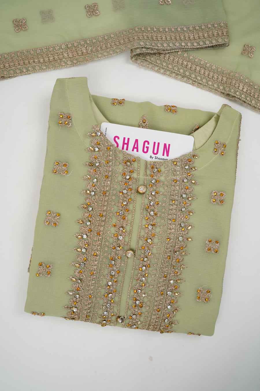 Reet By Shagun Exclusive Branded Chiffon Eid Collection 2024 AS-06