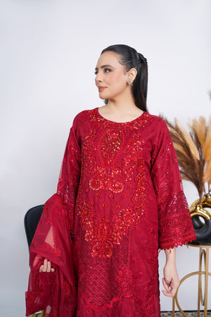 Dastaan Exclusive Branded Organza Collection KLR-01