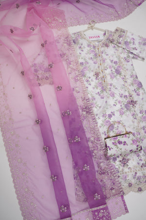 Dastaan Floral Exclusive Branded Eid Collection VOL-4 2024 TS-08