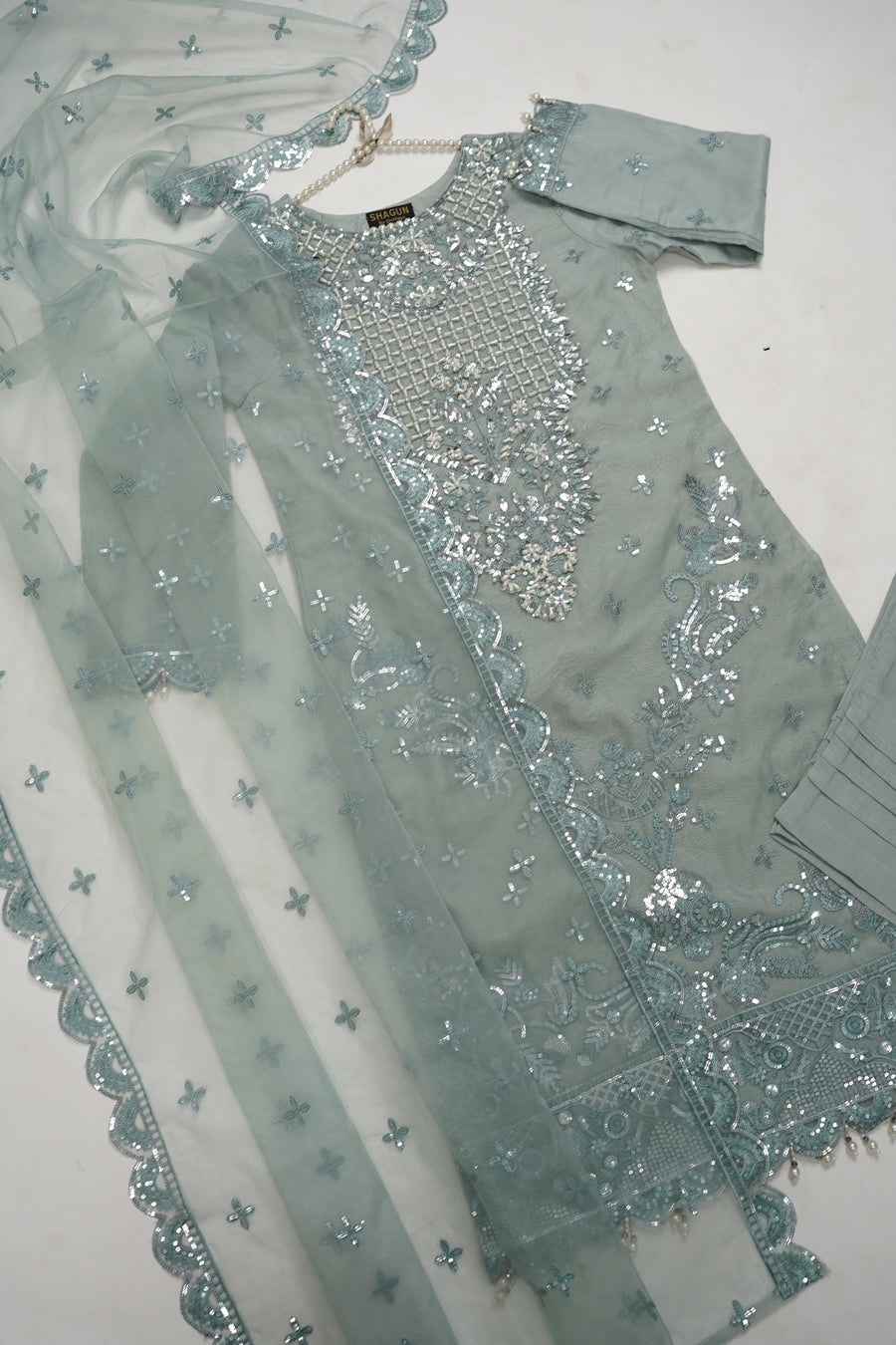 Rang-e-jahaan Luxury Organza Eid Collection SR-003