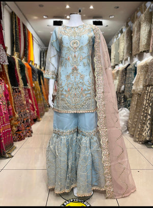 KAYRA 3 PCS GARARA (AQUA)
