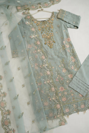 Rang-e-jahaan Luxury Organza Eid Collection SR-001