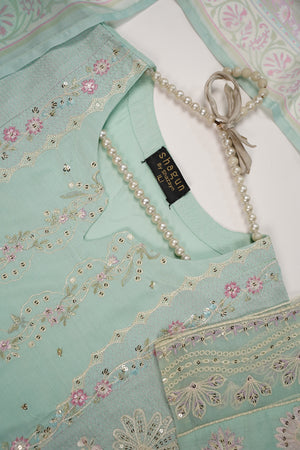 ORIGINAL BIN SAEED EMBROIDERY  LAWN VOI 2 KD-04