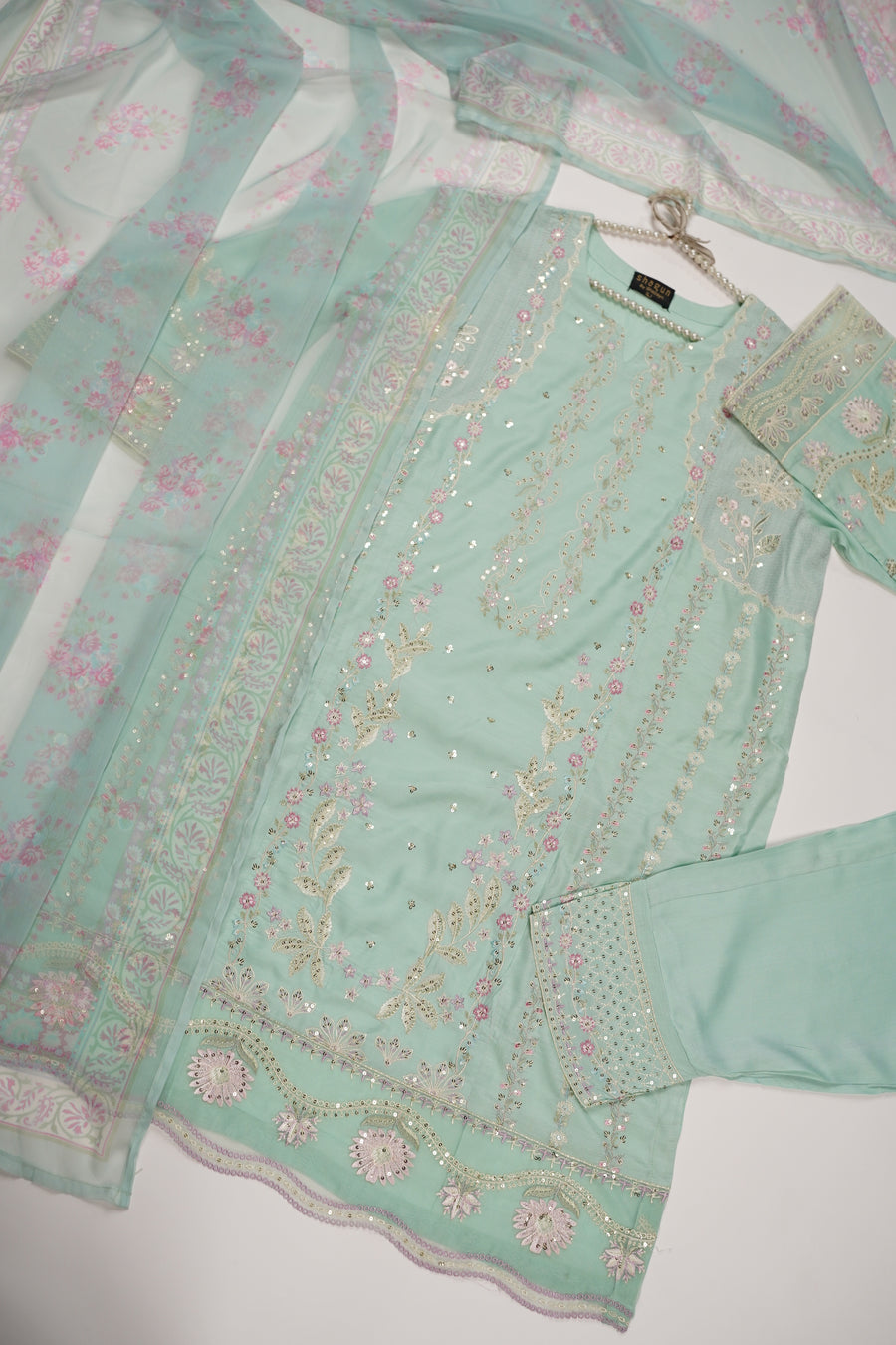 ORIGINAL BIN SAEED EMBROIDERY  LAWN VOI 2 KD-04