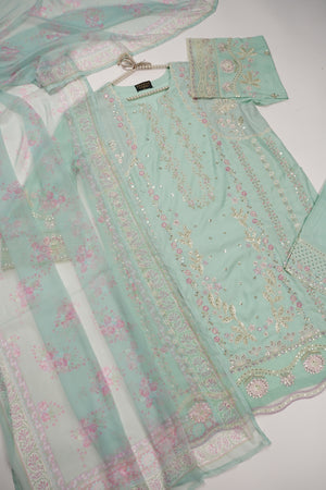 ORIGINAL BIN SAEED EMBROIDERY  LAWN VOI 2 KD-04