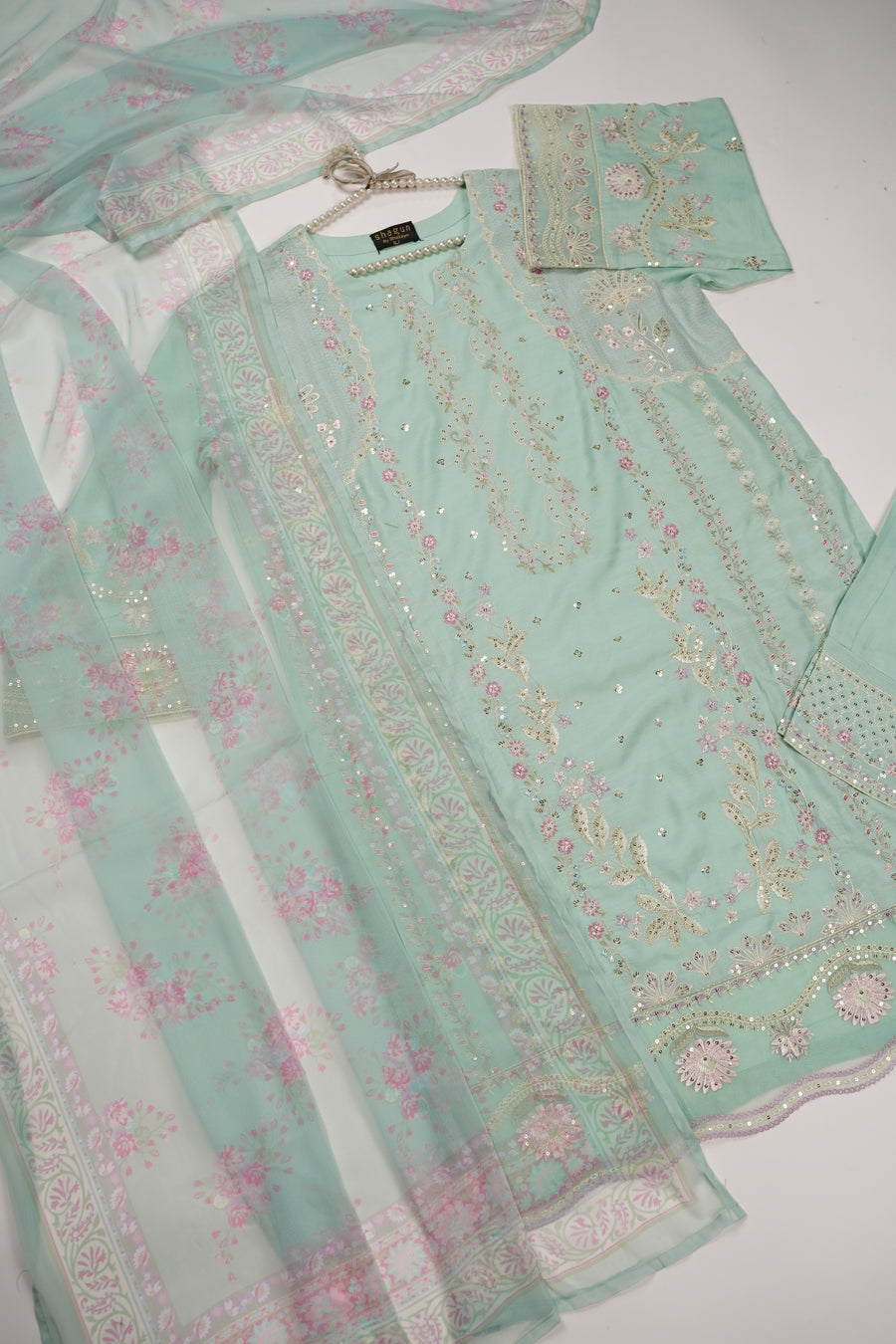 ORIGINAL BIN SAEED EMBROIDERY  LAWN VOI 2 KD-04