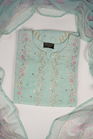 ORIGINAL BIN SAEED EMBROIDERY  LAWN VOI 2 KD-04