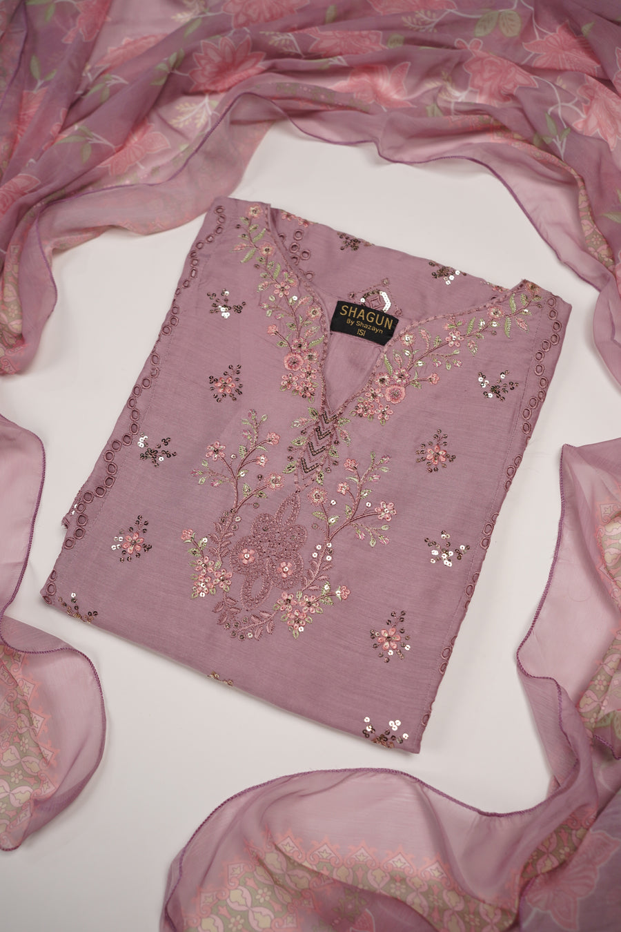 ORIGINAL BIN SAEED EMBROIDERY LAWN VOI 2 KD-02