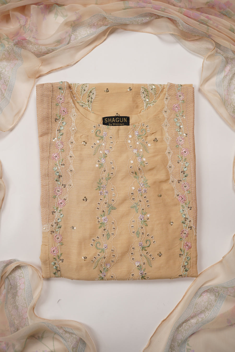 ORIGINAL BIN SAEED EMBROIDERY LAWN VOI 2 KD-01