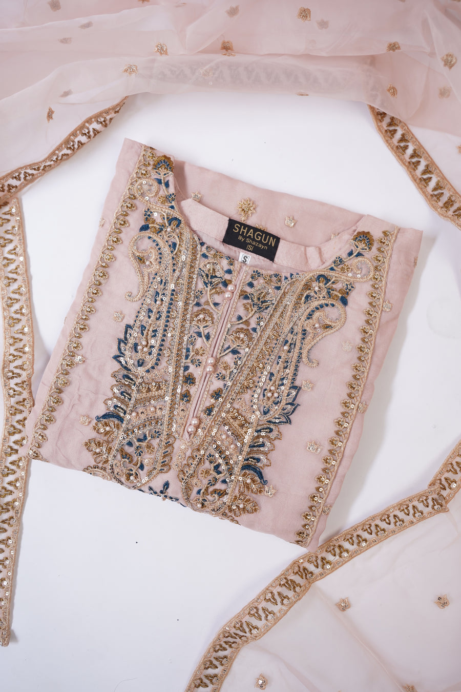 Shagun Organza Budget Wear Eid Collection 2025 Vol 2 SK-002