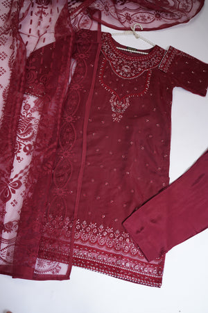 Shagun Organza budget wear Eid Collection Vol 2 SK-001