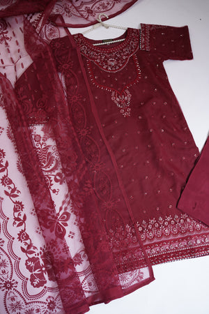 Shagun Organza budget wear Eid Collection Vol 2 SK-001