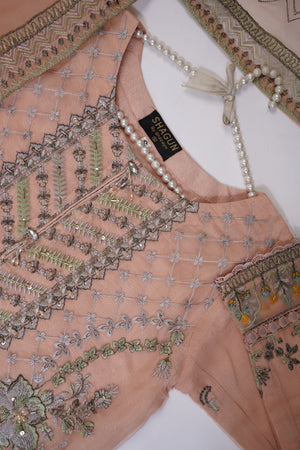 Shagun Organza budget wear Eid Collection Vol 2 SK-003