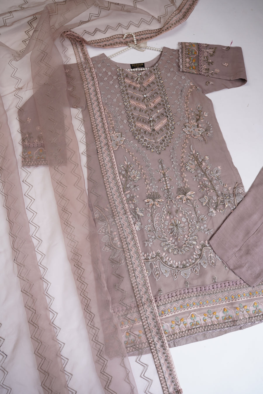 Shagun Organza budget wear Eid Collection Vol 2 SK-009