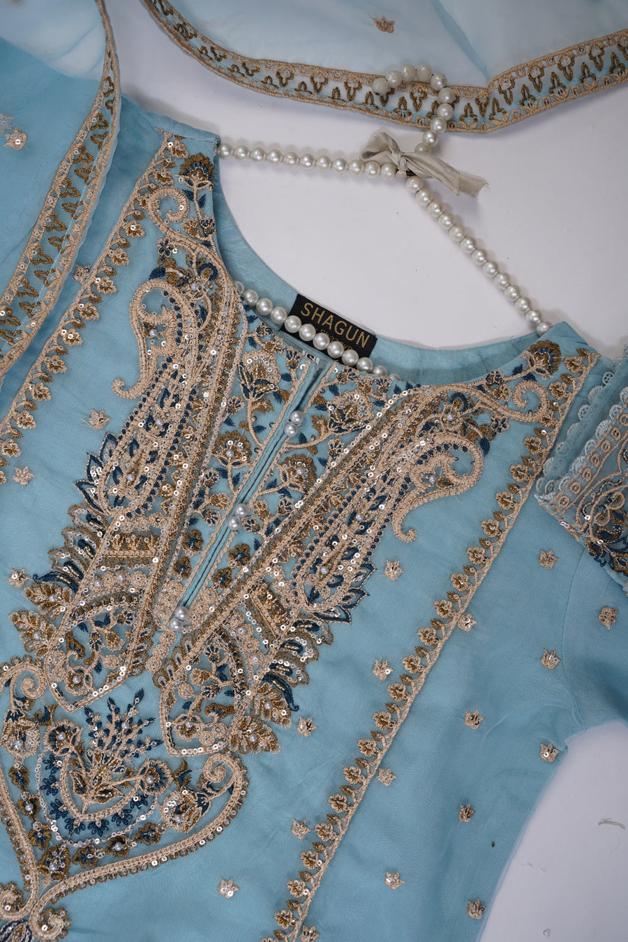 Shagun Organza budget wear Eid Collection Vol 2 SK-008