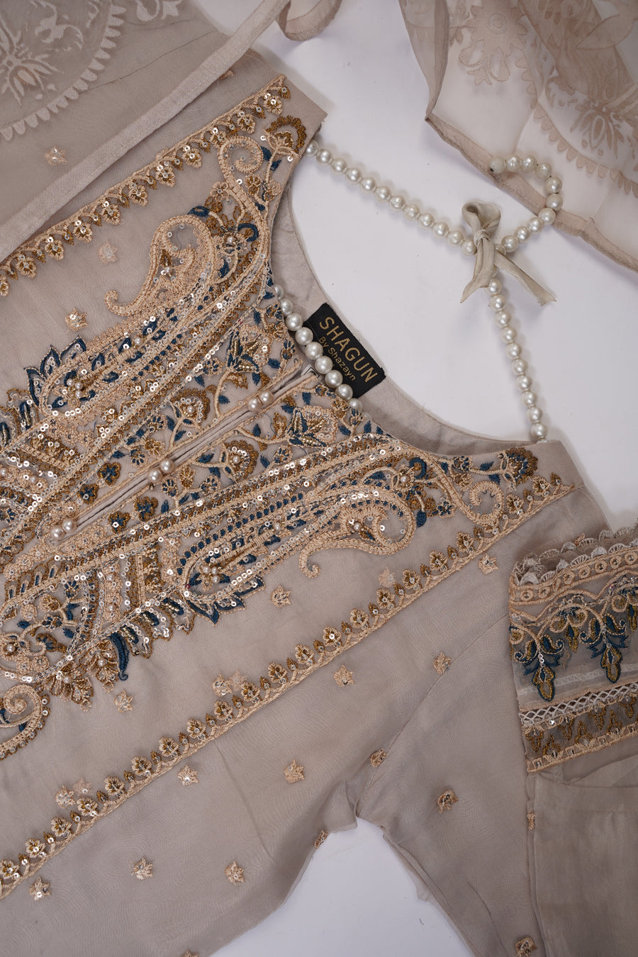 Shagun Organza budget wear Eid Collection Vol 2 SK-006