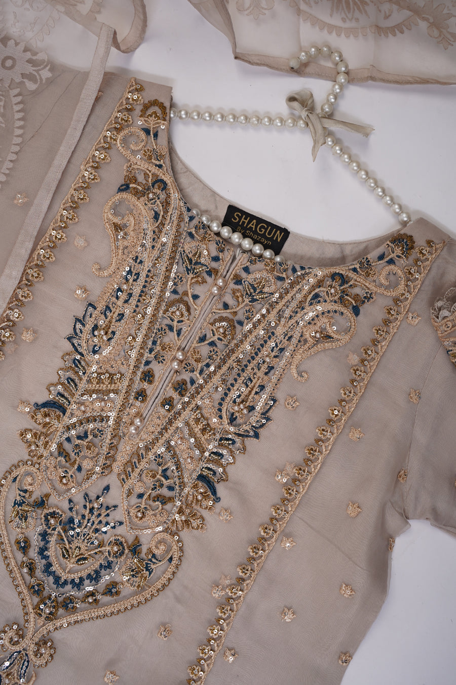 Shagun Organza budget wear Eid Collection Vol 2 SK-006