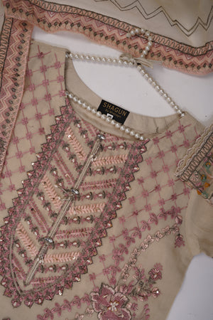 Shagun Organza budget wear Eid Collection Vol 2 SK-004