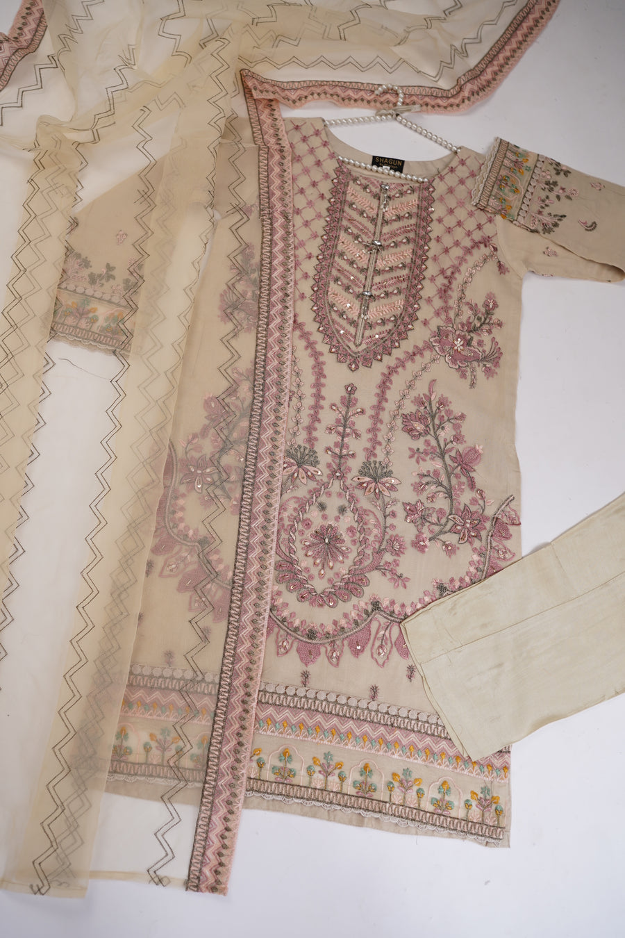 Shagun Organza budget wear Eid Collection Vol 2 SK-004