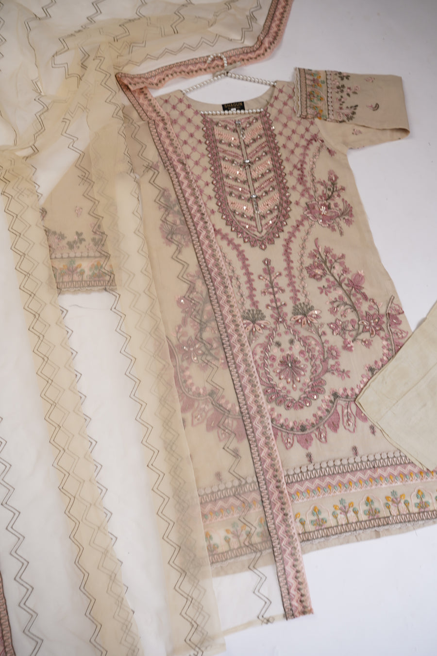 Shagun Organza budget wear Eid Collection Vol 2 SK-004