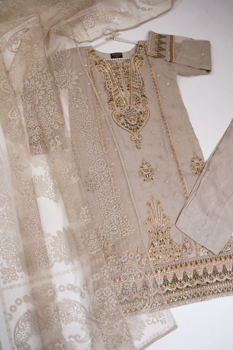 Shagun Organza budget wear Eid Collection Vol 2 SK-007