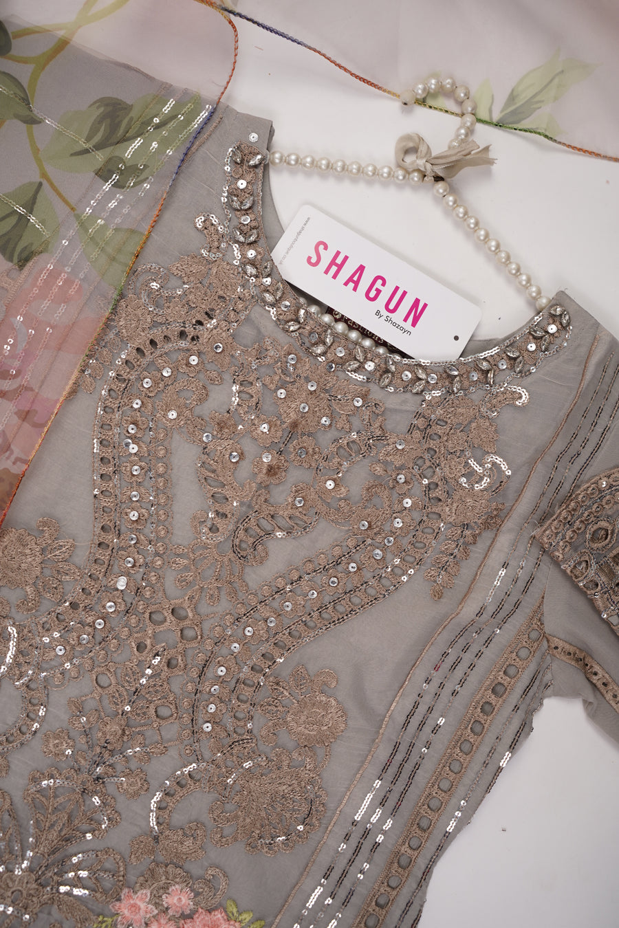 Shagun Organza budget wear Eid Collection Vol 2 SK-0015