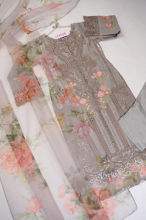 Shagun Organza budget wear Eid Collection Vol 2 SK-0015