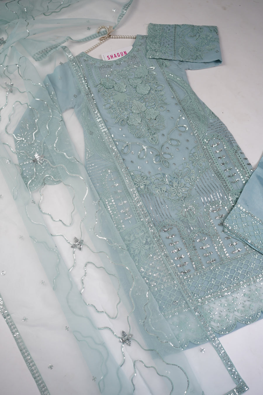 Shagun Organza budget wear Eid Collection Vol 2 SK-0023