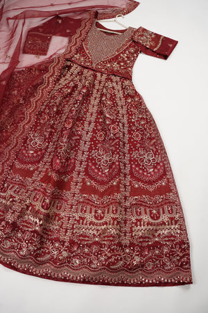 Gul-e-Rung Lehnga Choli Up-09