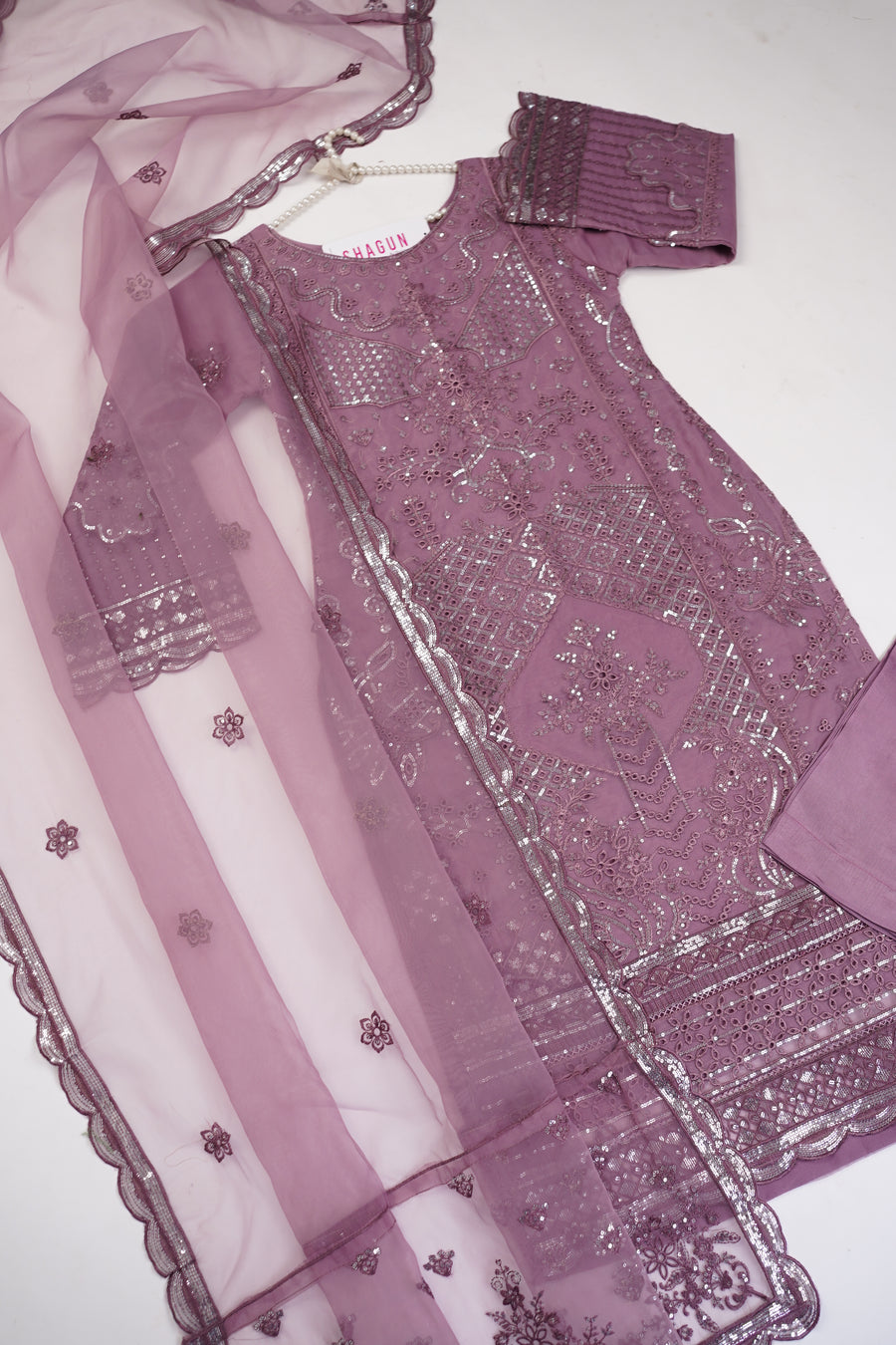 Shagun Organza budget wear Eid Collection Vol 2 SK-0018