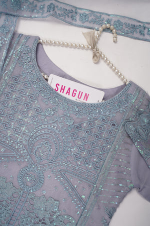 Shagun Organza budget wear Eid Collection Vol 2 SK-0017