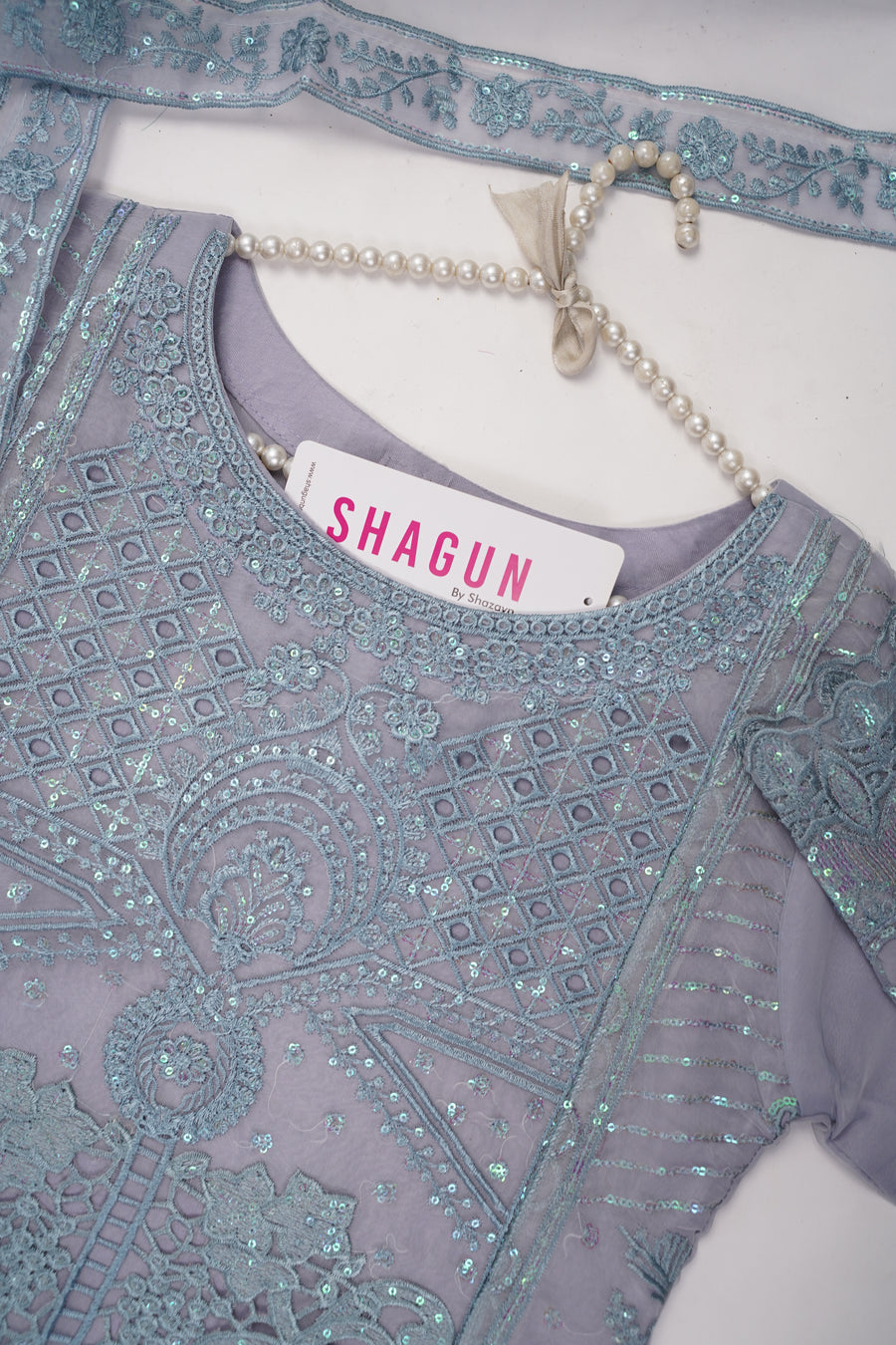 Shagun Organza budget wear Eid Collection Vol 2 SK-0017