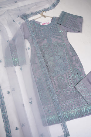 Shagun Organza budget wear Eid Collection Vol 2 SK-0017