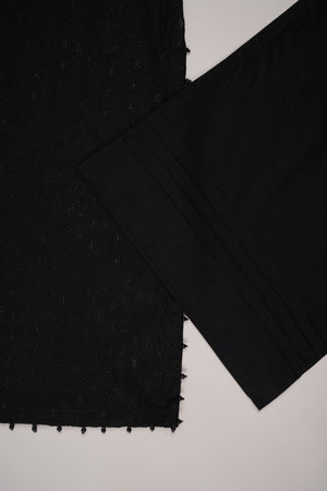 shagun exclusive plazo trouser cotton collection  SD-04 (Black)